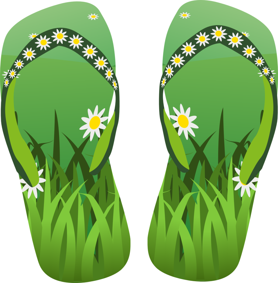 clipart shoes flower