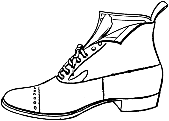 clipart shoes foot wear