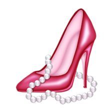 girly clipart shoe