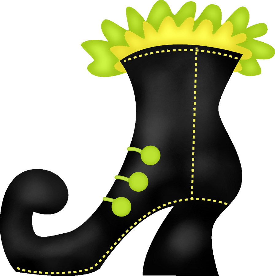 clipart shoes halloween