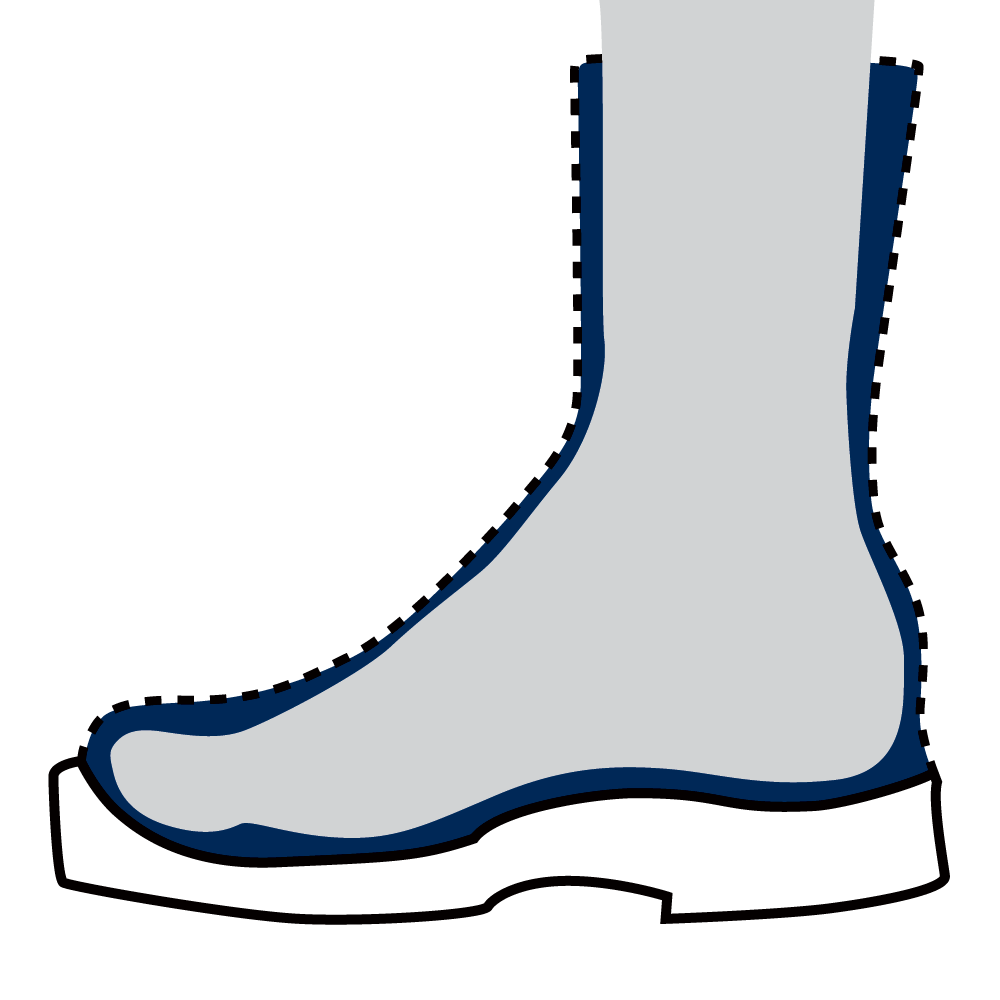 Sock clipart fitting shoe. Leather firefighter boots firefighting