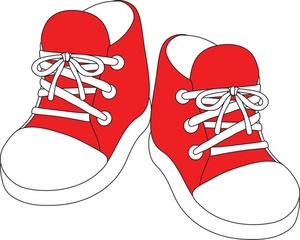 clipart shoes red