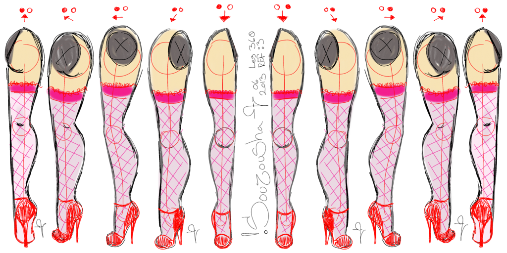 feet clipart side view