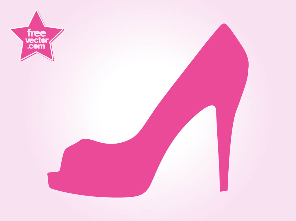 Free high heel download. Clipart shoes simple