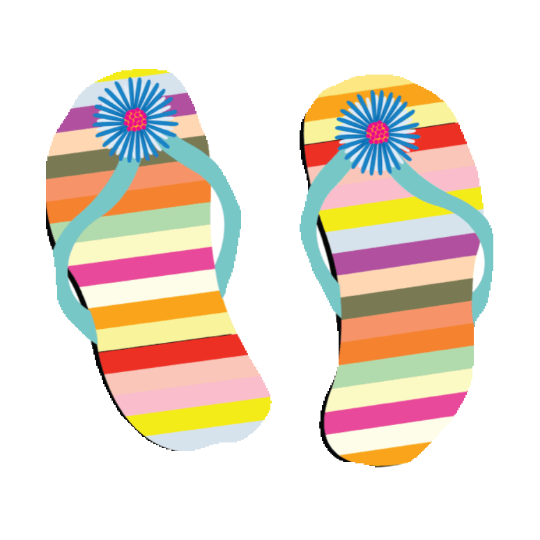 clipart shoes summer