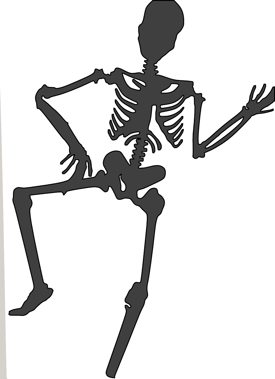 clipart skeleton bone health