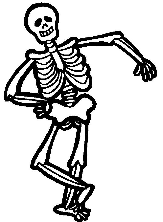 skeleton clipart free printable