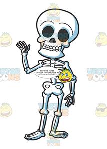 clipart skeleton friendly skeleton