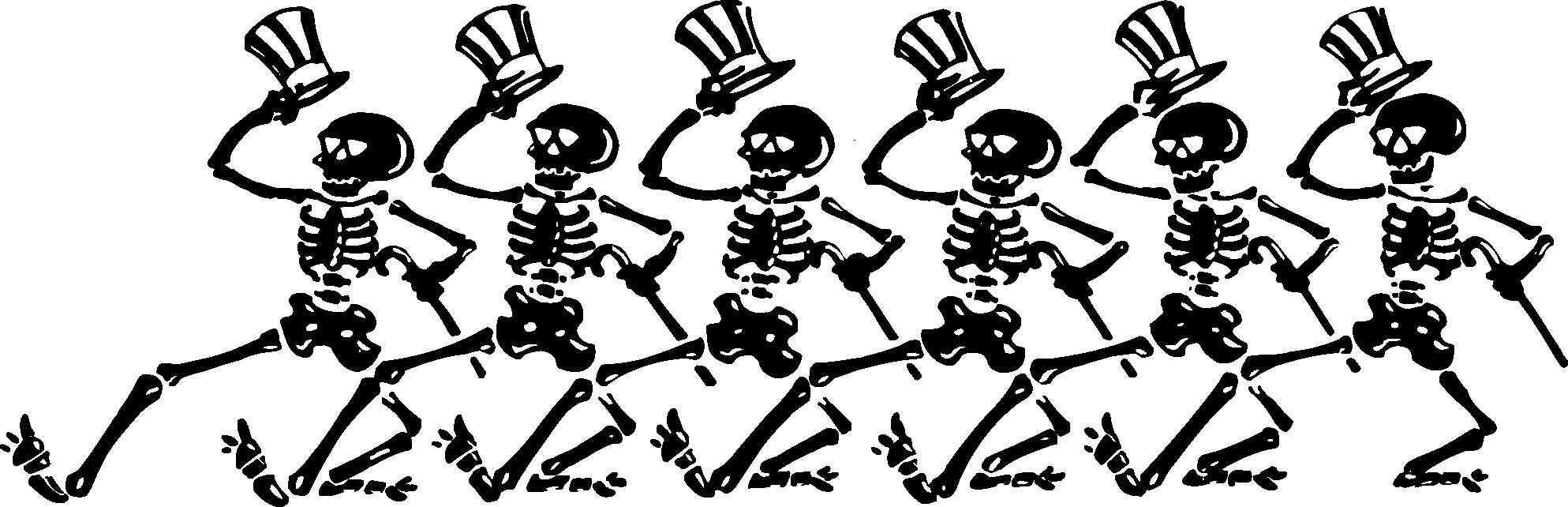  dead clip art. Clipart skeleton grateful