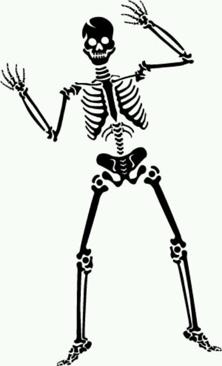 Clipart skeleton halloween. Pin by jenny henry
