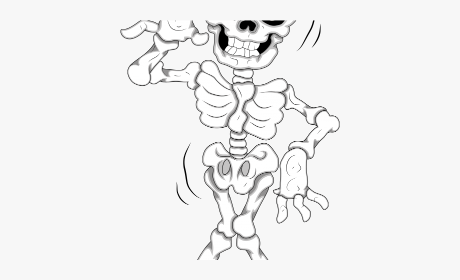 clipart skeleton preschool