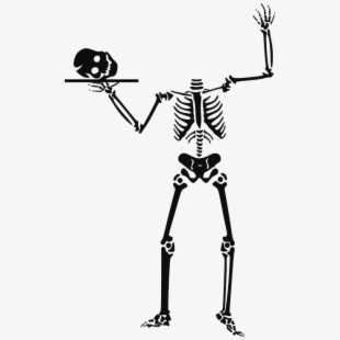 clipart skeleton small skeleton