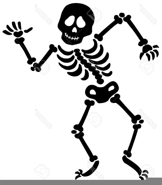 clipart skeleton small skeleton