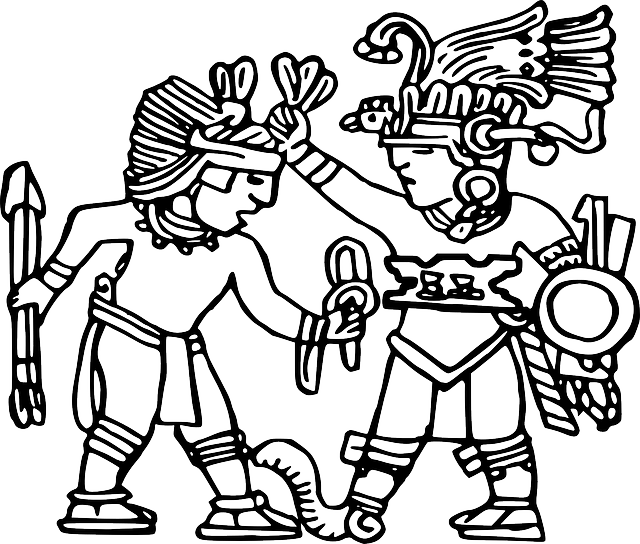 Drawing at getdrawings com. Warrior clipart aztec