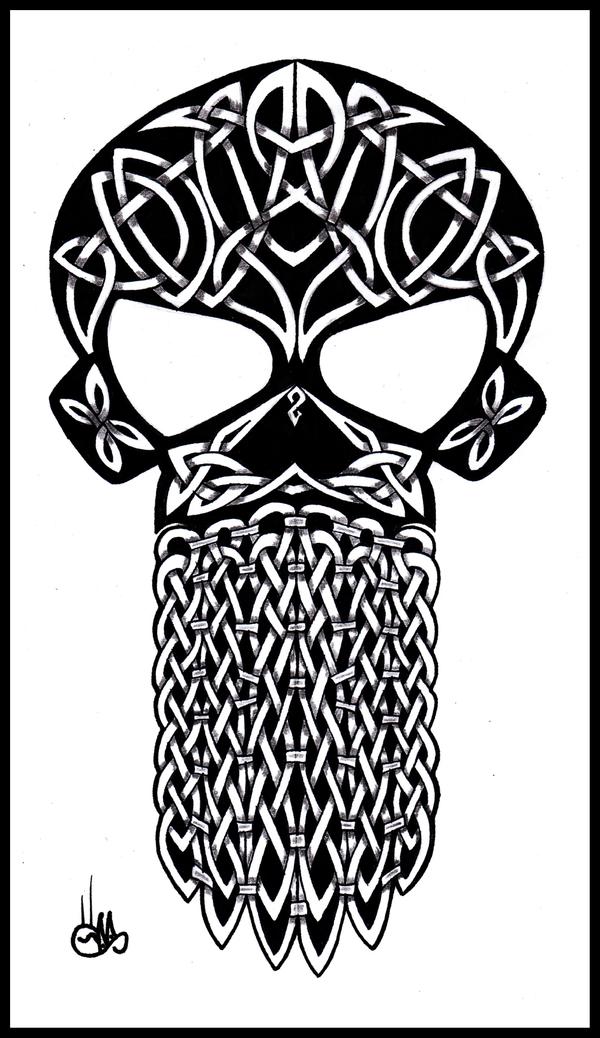 Clipart skull celtic, Clipart skull celtic Transparent FREE for ...