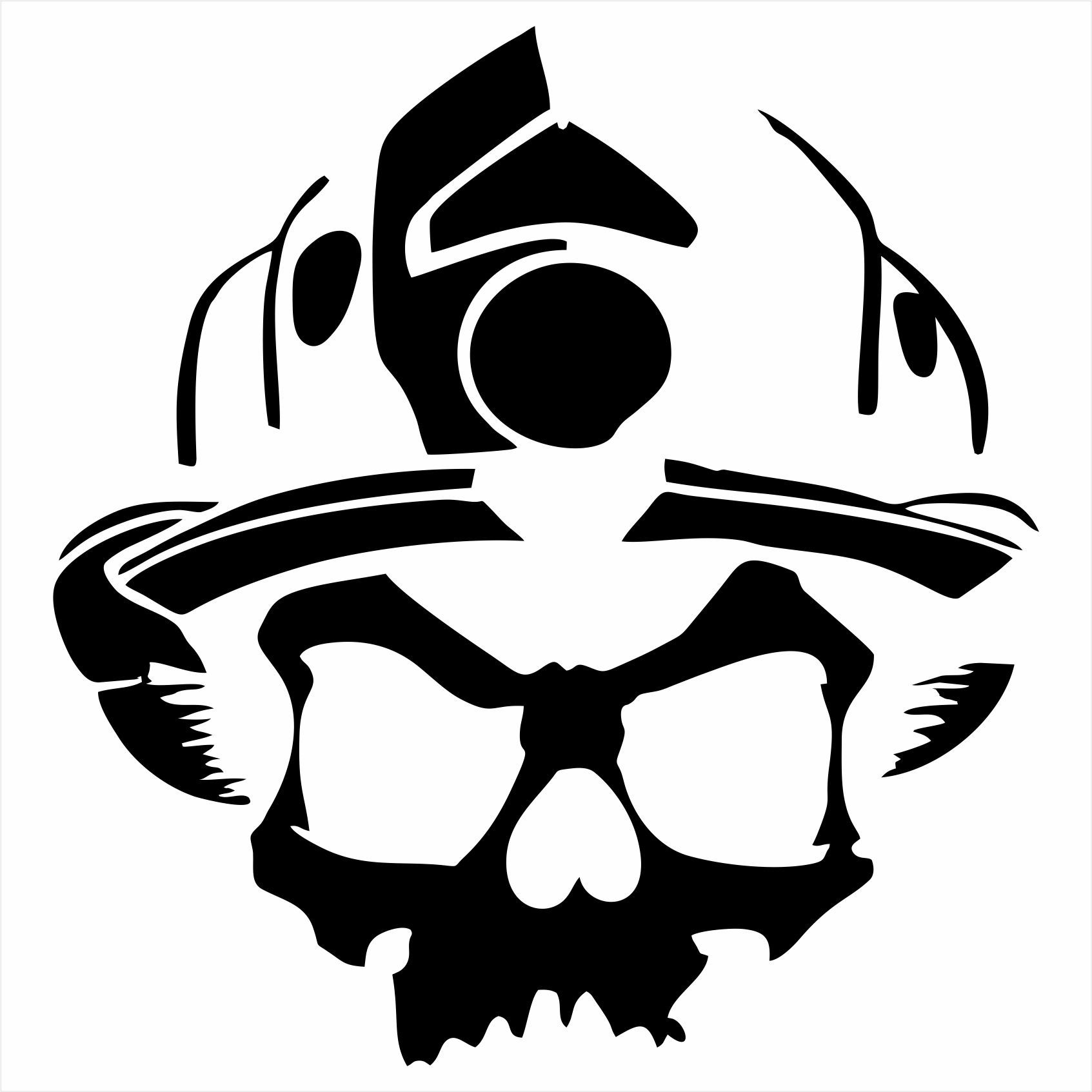 Firefighter clipart skull. With helmet emt themed