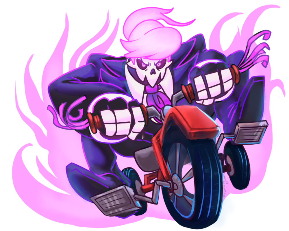 clipart skull ghost rider