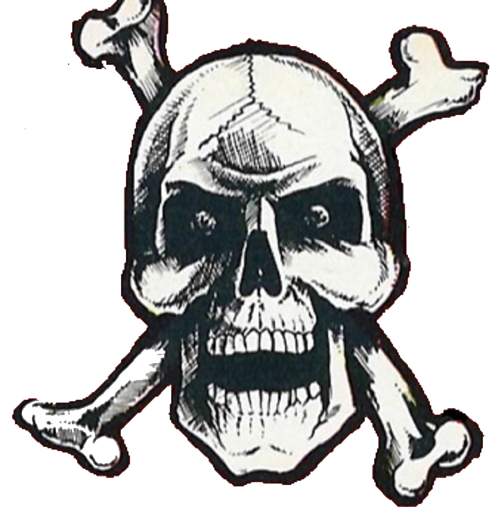 clipart skull heavy metal