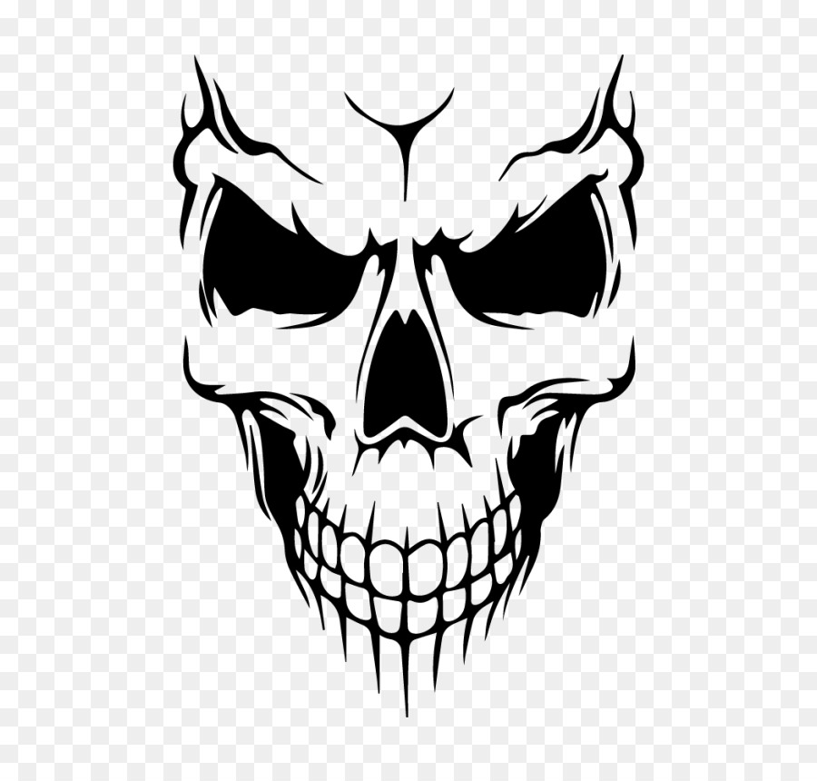clipart skull logo