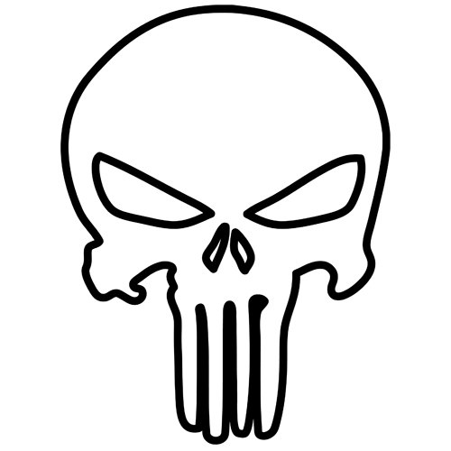 clipart skull logo