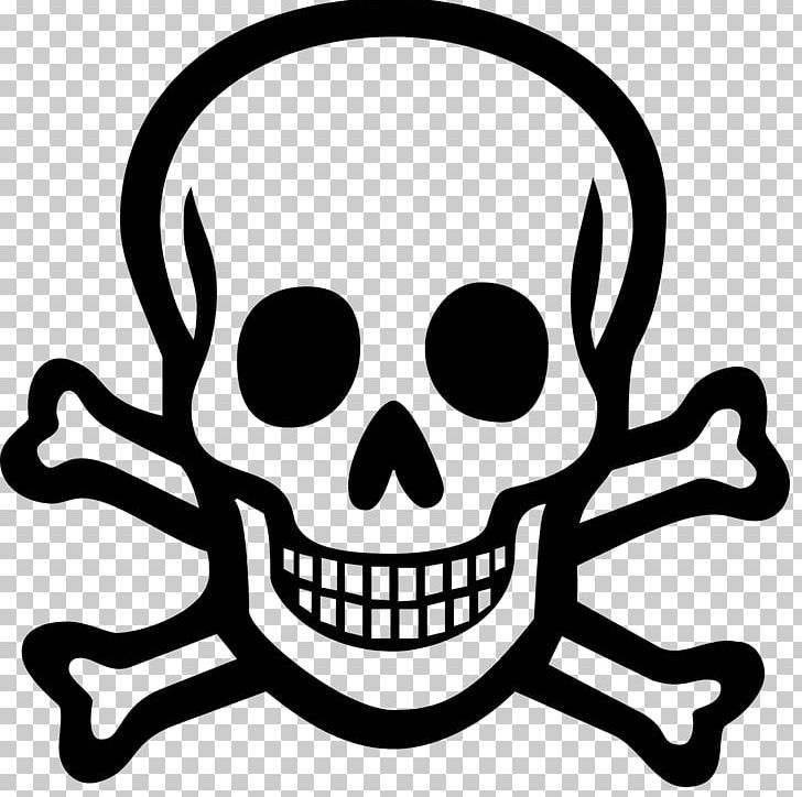 poison clipart crossbones