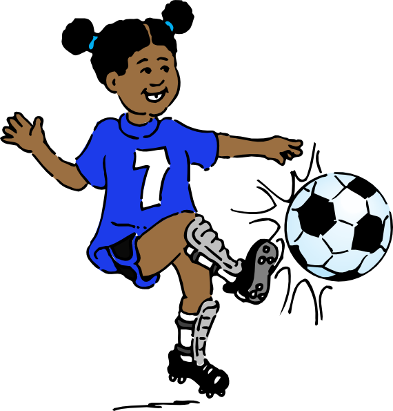 Clipart skull soccer. Blue clip art at