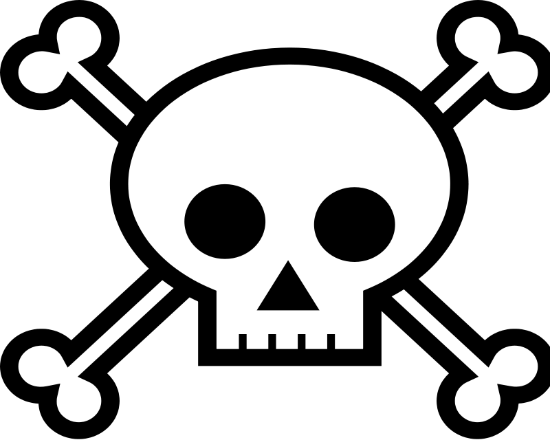 clipart skull transparent background