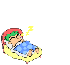 sleeping clipart cartoon