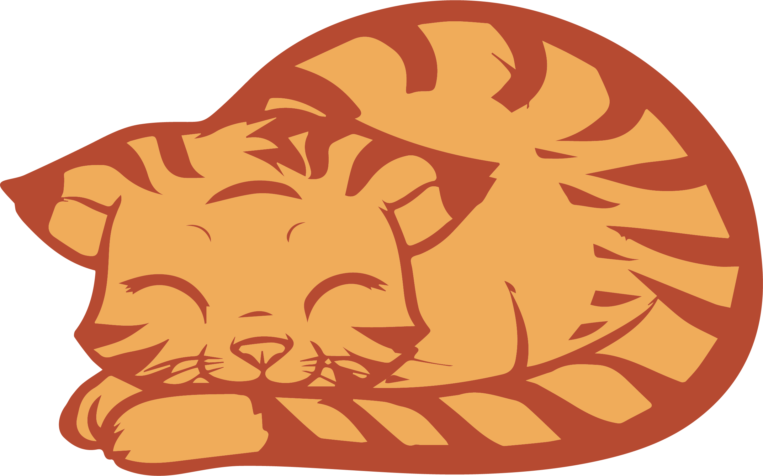 Clipart sleeping cat, Clipart sleeping cat Transparent FREE for