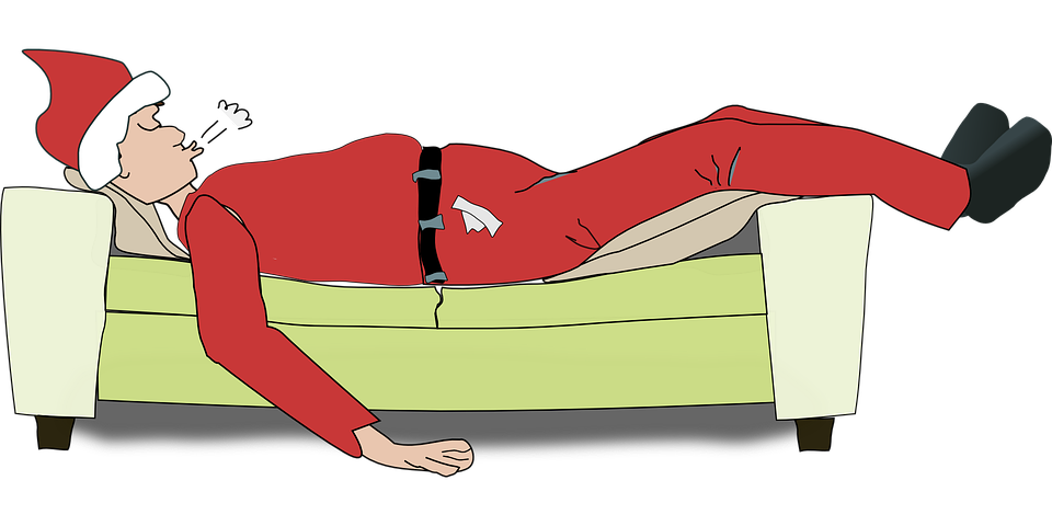 clipart sleeping comfortable bed