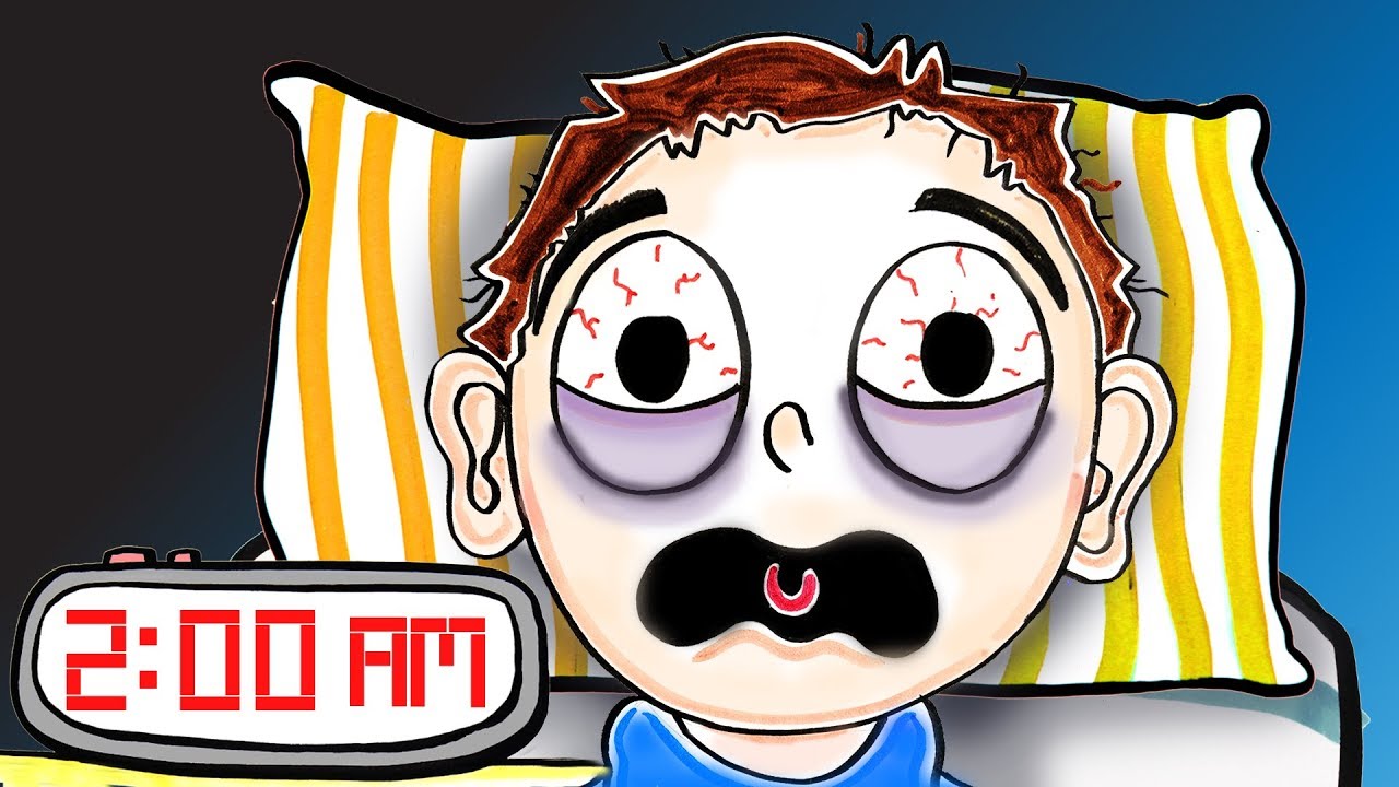 How to in minutes. Clipart sleeping fall asleep