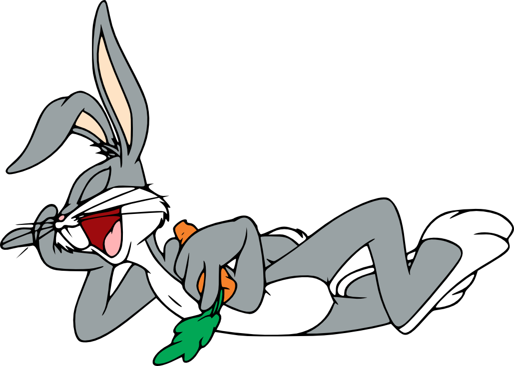 Clipart sleeping hare. Bugs bunny pictures images