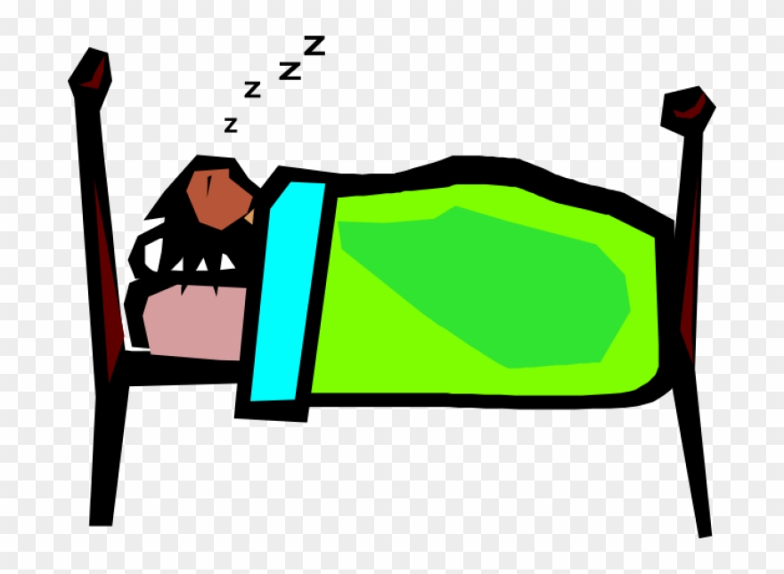 clipart sleeping person