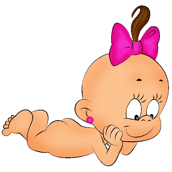 Earbuds clipart cartoon drawn. Funny baby girl playing