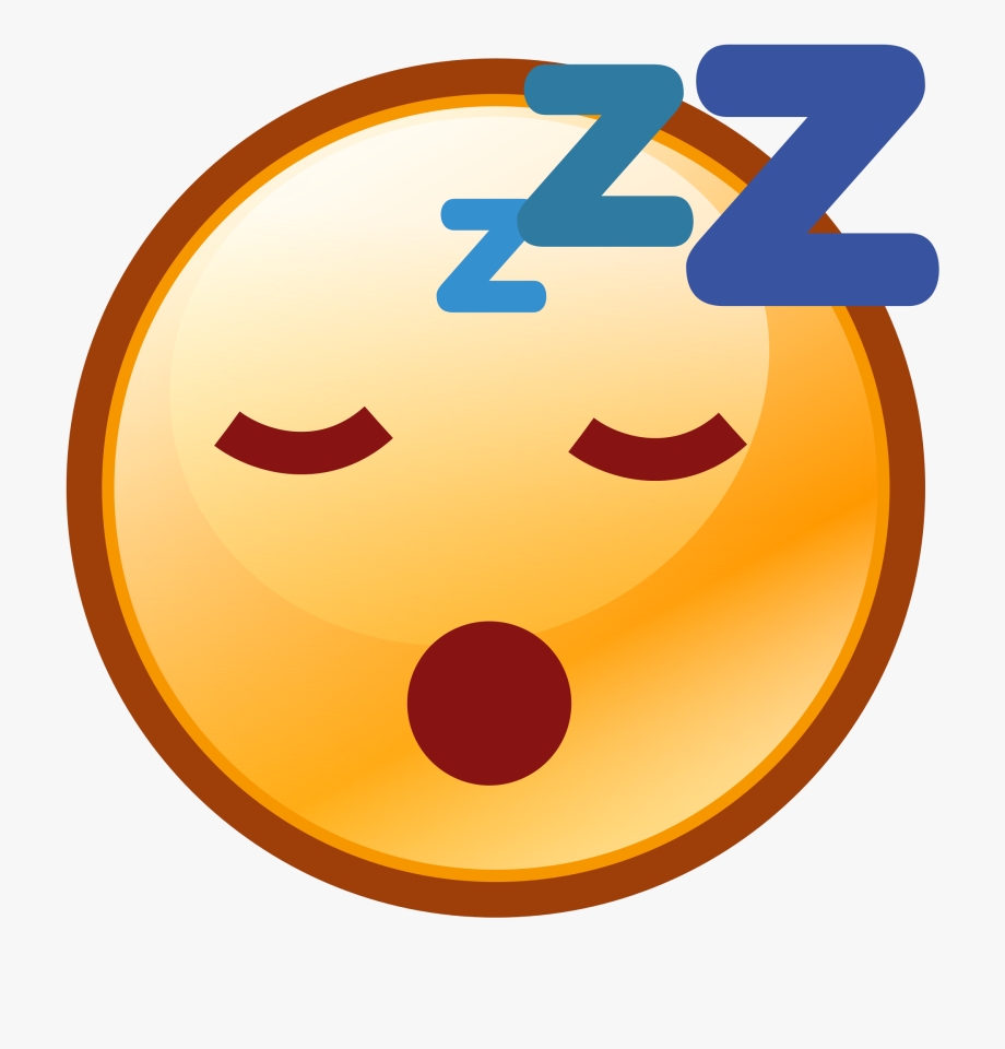 clipart sleeping sleepy emoji