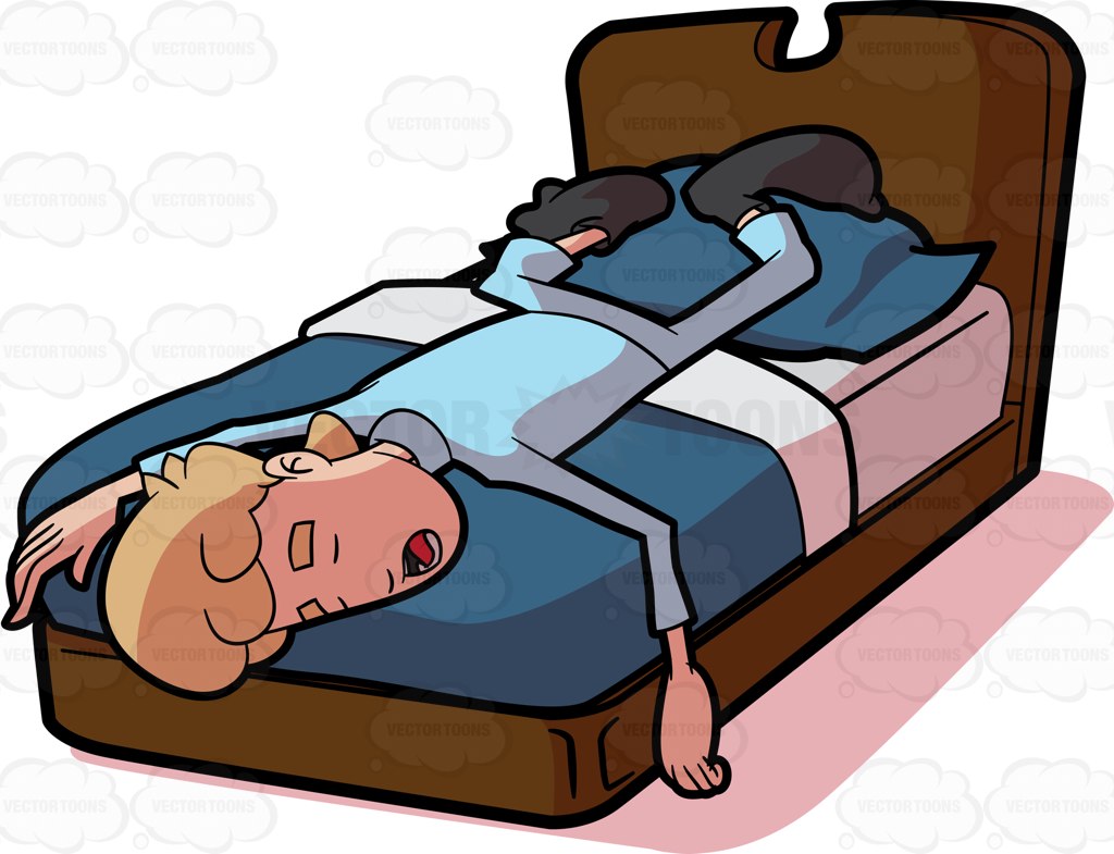clipart sleeping tired