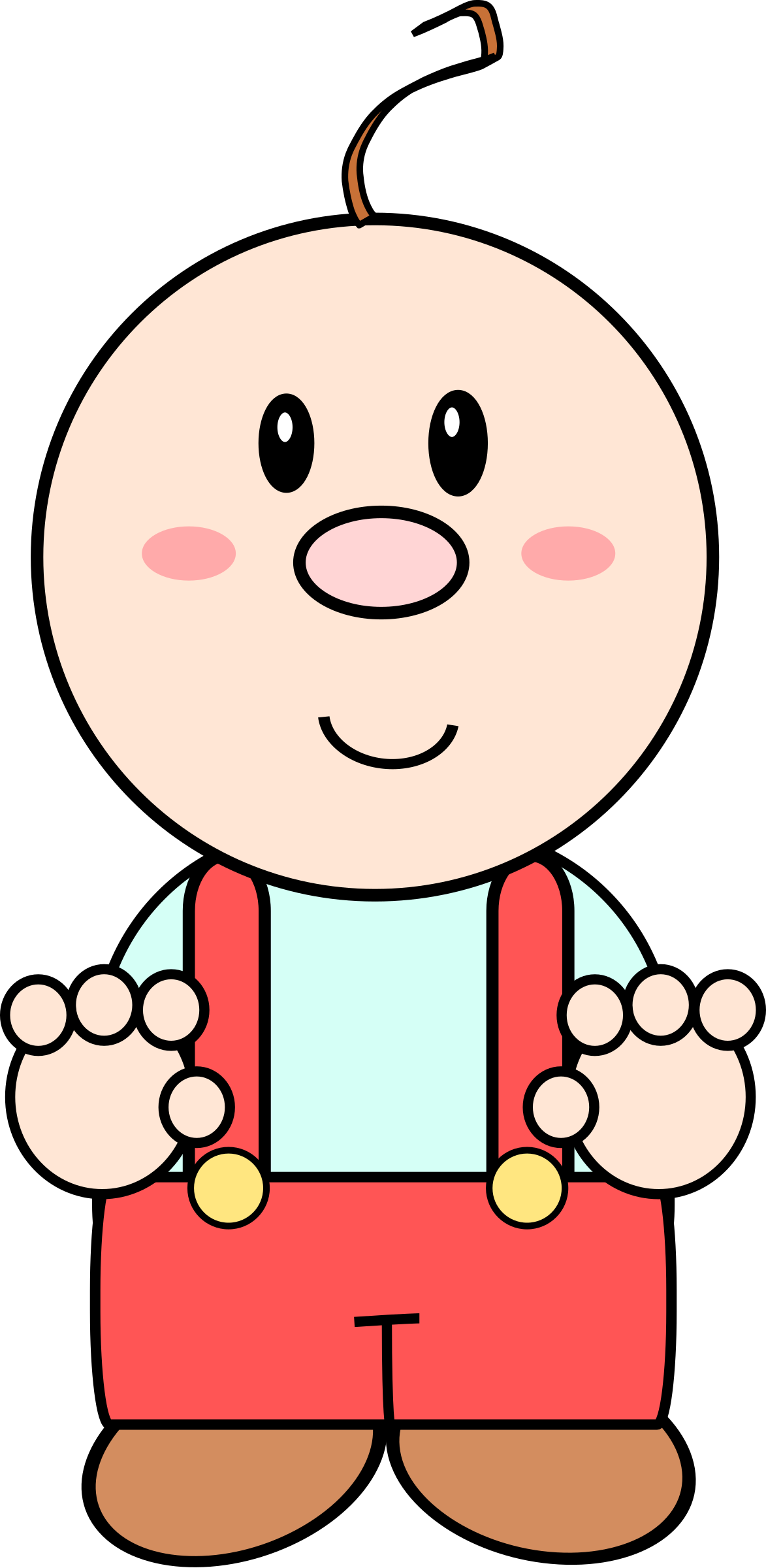 Clipart smile baby. Cartoon big image png