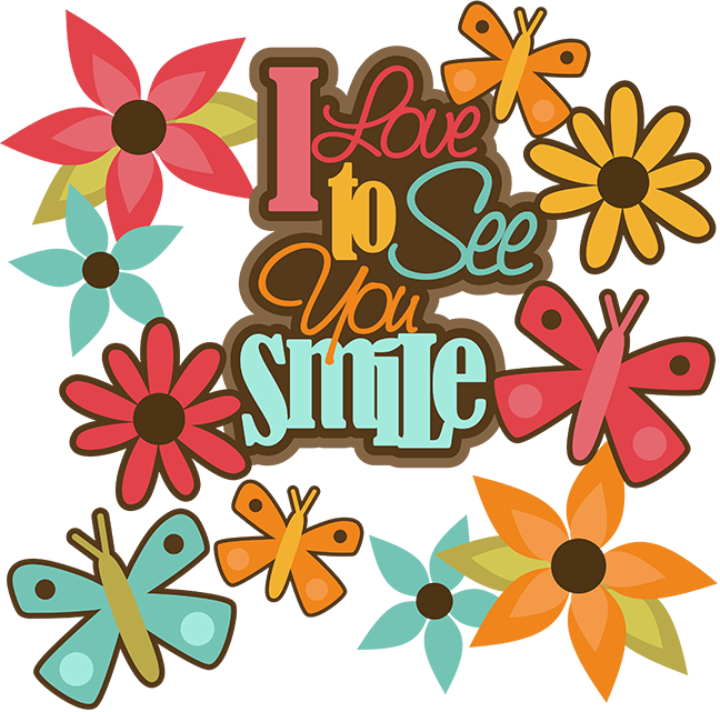 clipart smile butterfly