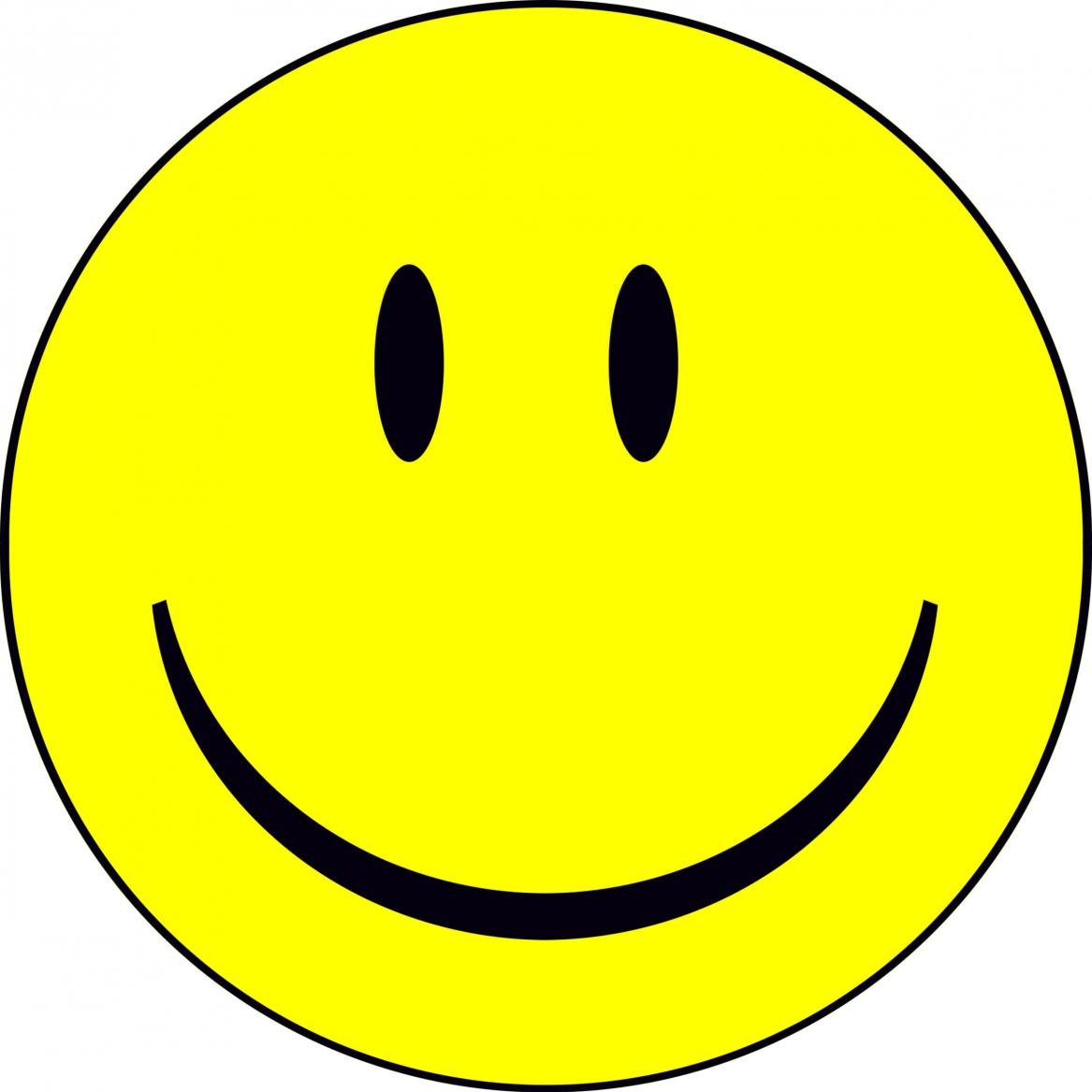 clipart smile cheerful face