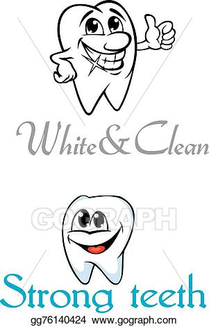 Vector happy smiling cartoon. Clipart smile clean