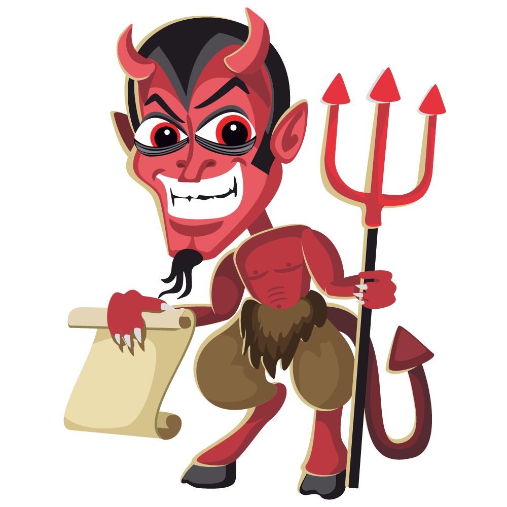 Zombie clipart goblin. Devil clip art free