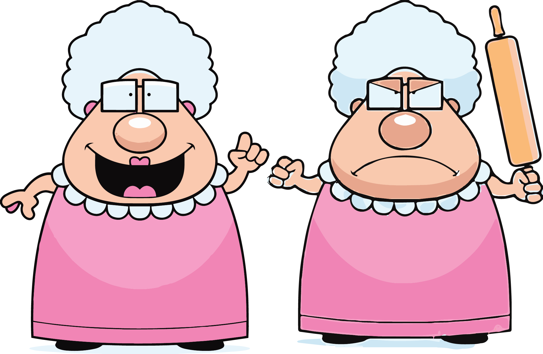 Grandparent clipart grandmather. Cartoon happiness royalty free
