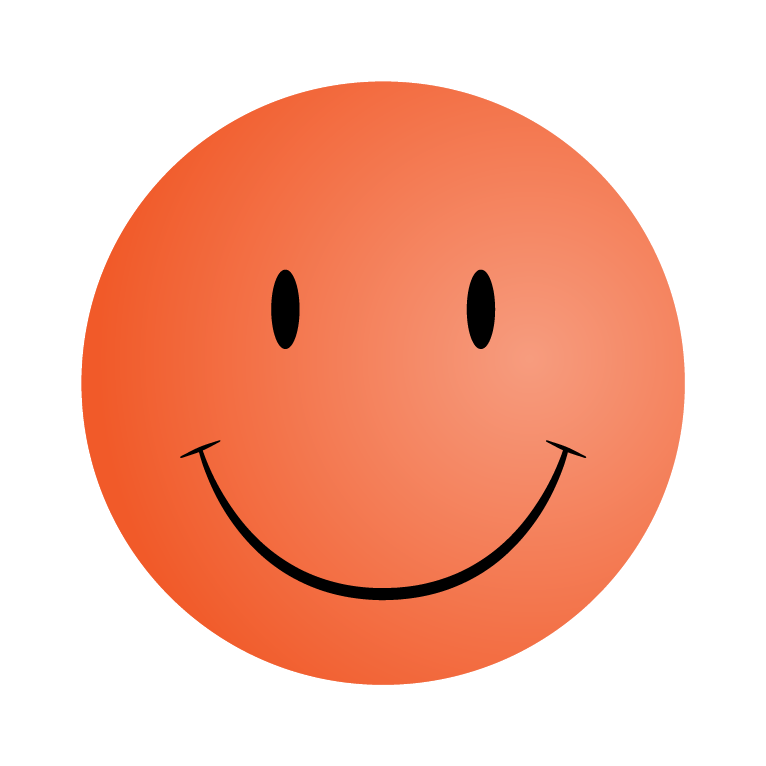 Smiley orange