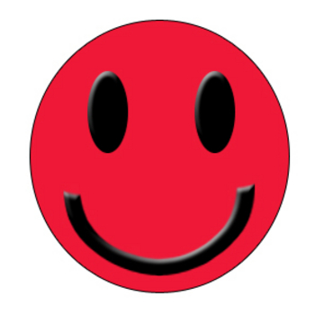 clipart smile red