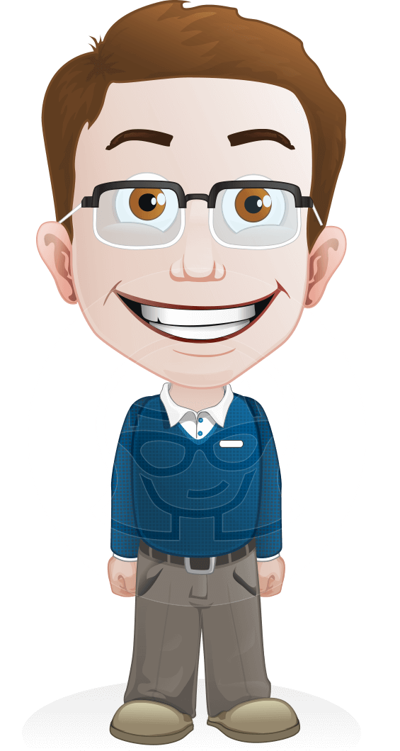 student clipart character