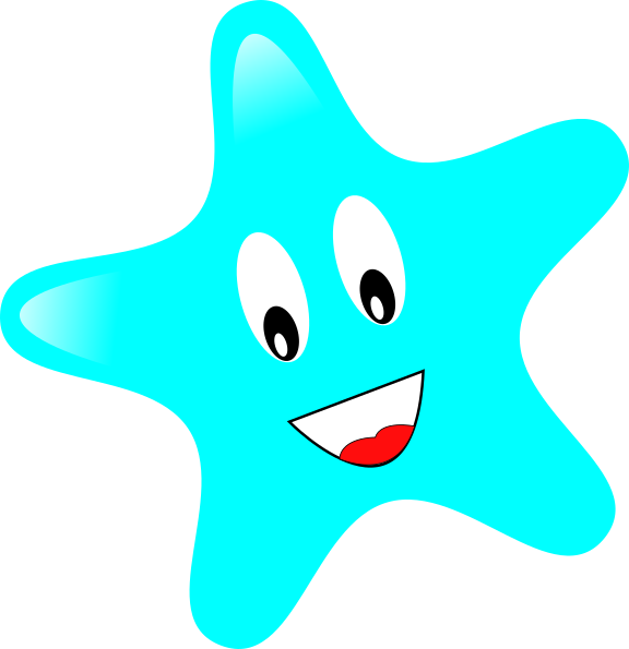 smiley clipart star