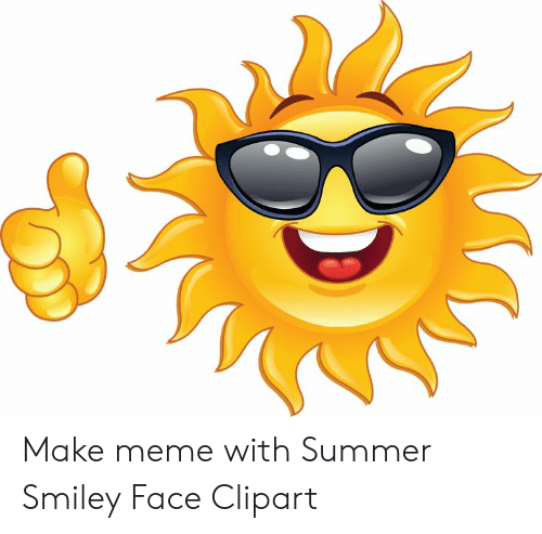 clipart smile summer