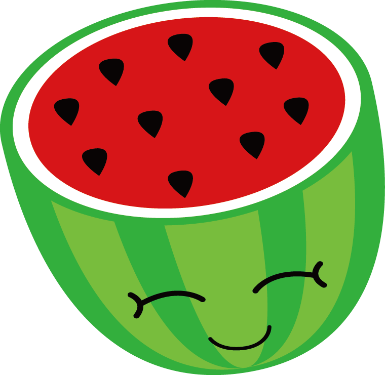 Watermelon clipart smile. Cartoon clip art png