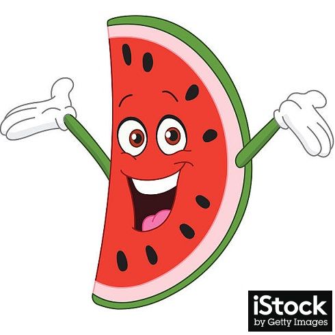 . Watermelon clipart smiling watermelon
