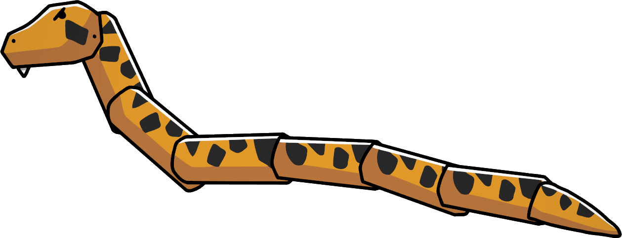 clipart snake anaconda